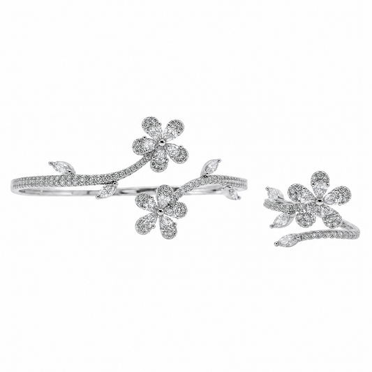 Blossom Vine – Silver